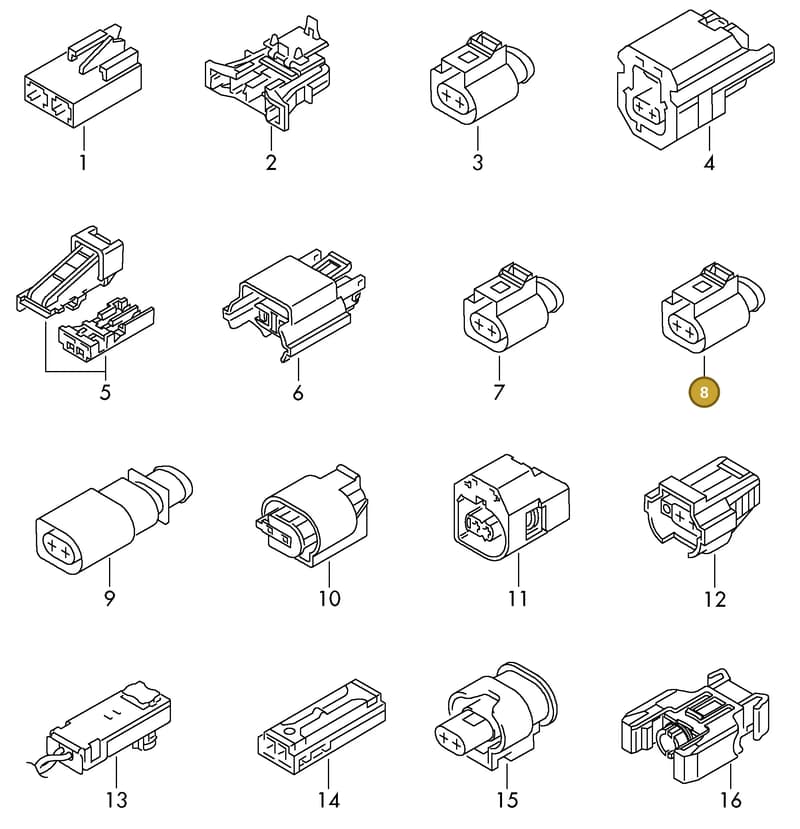 4K1973702A — Audi 1J0 platform diagram 198970120, position 8