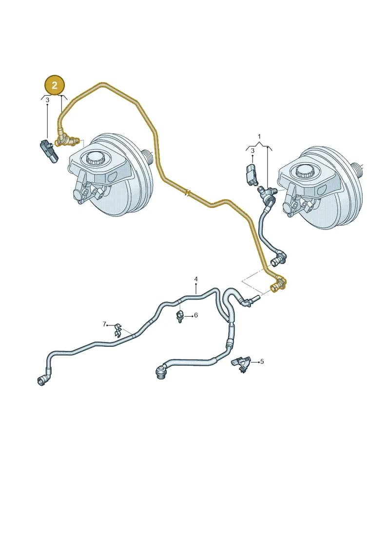 4K2611931AL — Audi RS6 Avant (2019-2025) diagram 538611700, position 2