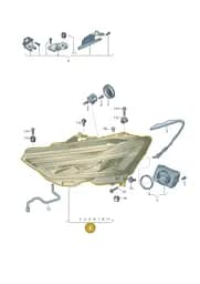 4K8941033K Audi LED Headlight