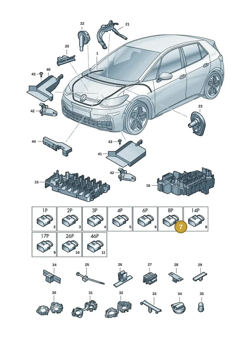 4K8973708 — Skoda Enyaq (2020-2021) diagram 10a971080, position 7