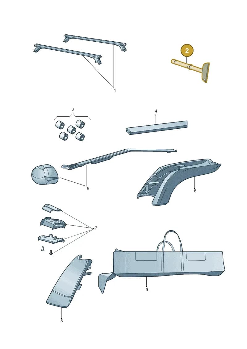 4K9071712D — Audi A6 2.0 tdi (2010-2015) diagram 758071310, position 2