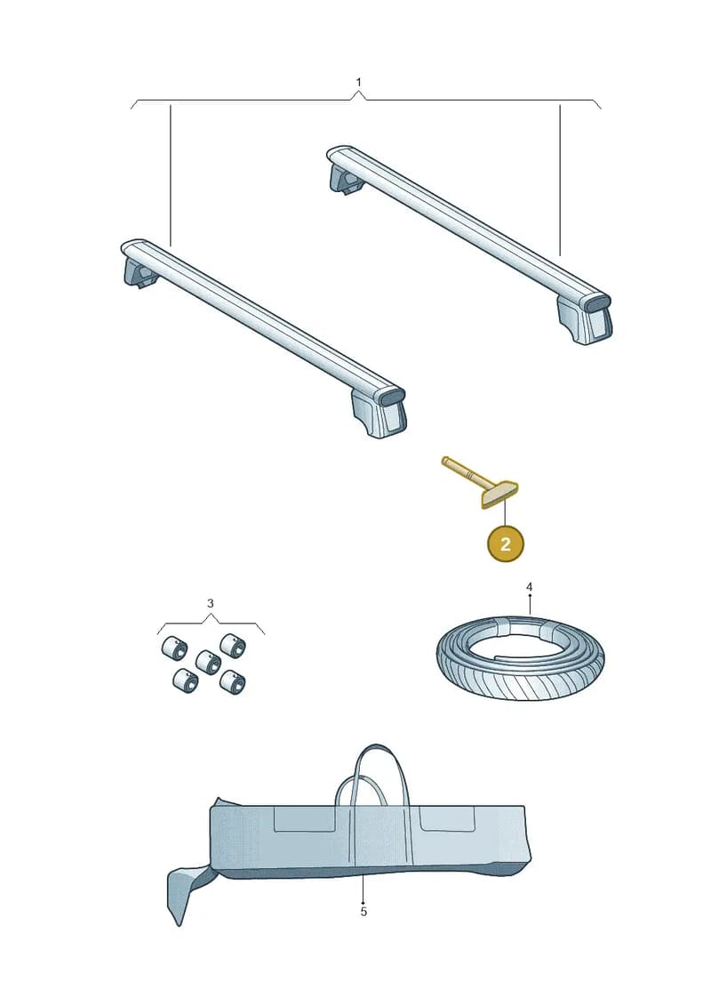 4K9071712E — Audi RS6 Avant (2019-2025) diagram 595071300, position 2