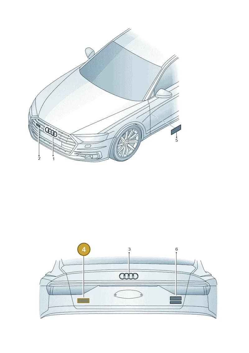 4KE071803 — Audi Q8 e-tron (2018-2025) diagram 586071080, position 4