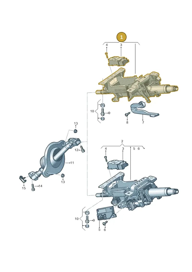 4KE419506D — Audi Q8 e-tron (2018-2025) diagram 586419500, position 1