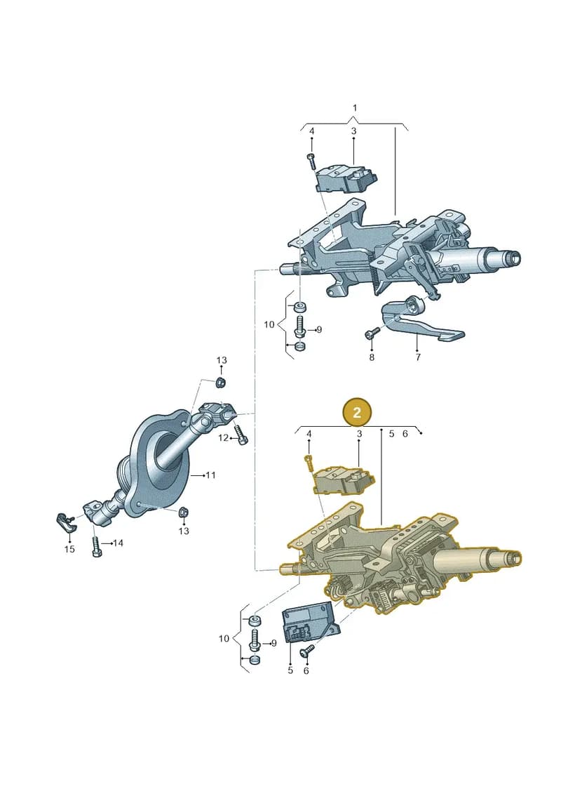 4KE419506G — Audi Q8 e-tron (2018-2025) diagram 586419500, position 2