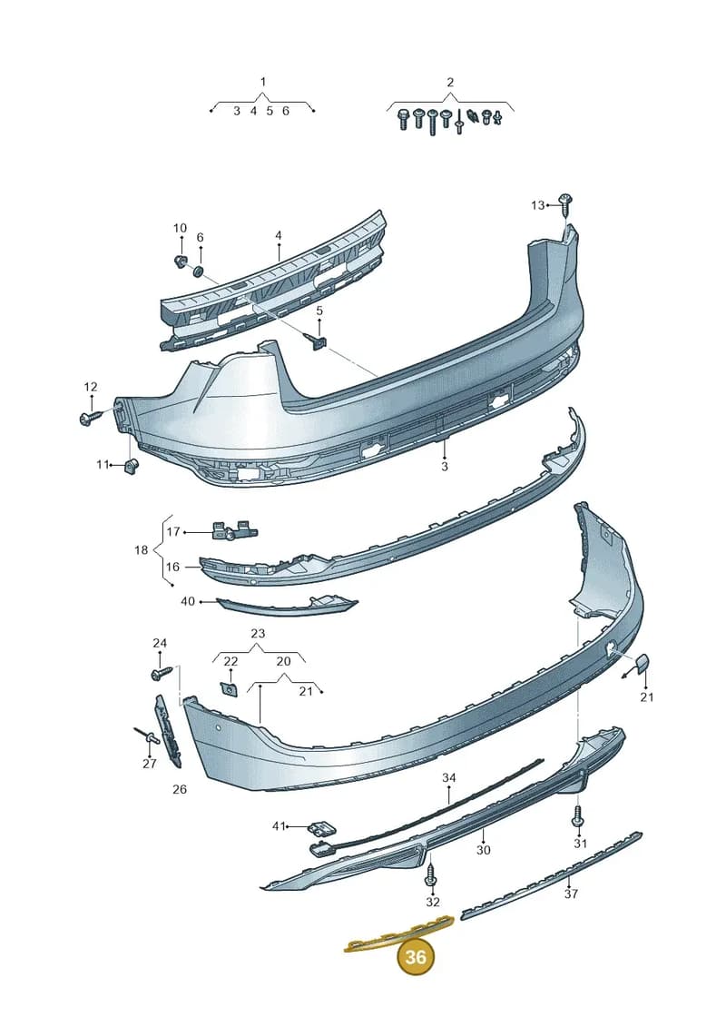 4KE8078379B9 — Audi Q8 e-tron (2018-2025) diagram 586807700, position 36