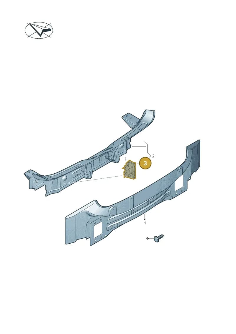4KE813705 — Audi Q8 e-tron (2018-2025) diagram 586813000, position 3