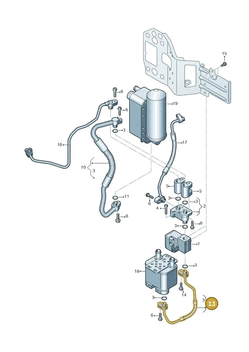 4KE816744F — Audi Q8 e-tron (2018-2025) diagram 586260750, position 13
