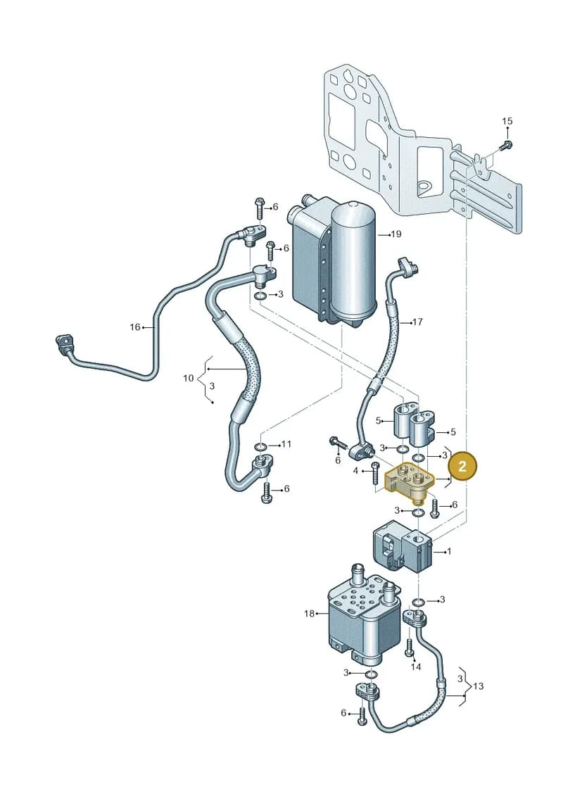 4KE820339E — Audi Q8 e-tron (2018-2025) diagram 586260750, position 2