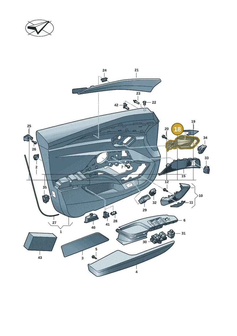 4KE837020D4PK — Audi RS e-tron GT (2020-2025) diagram 4j1867000, position 18