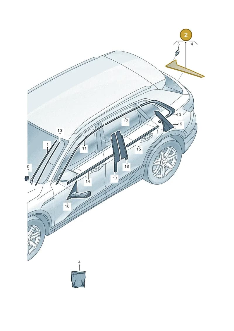 4KE854872B5FQ — Audi Q8 e-tron (2018-2025) diagram 586853200, position 2