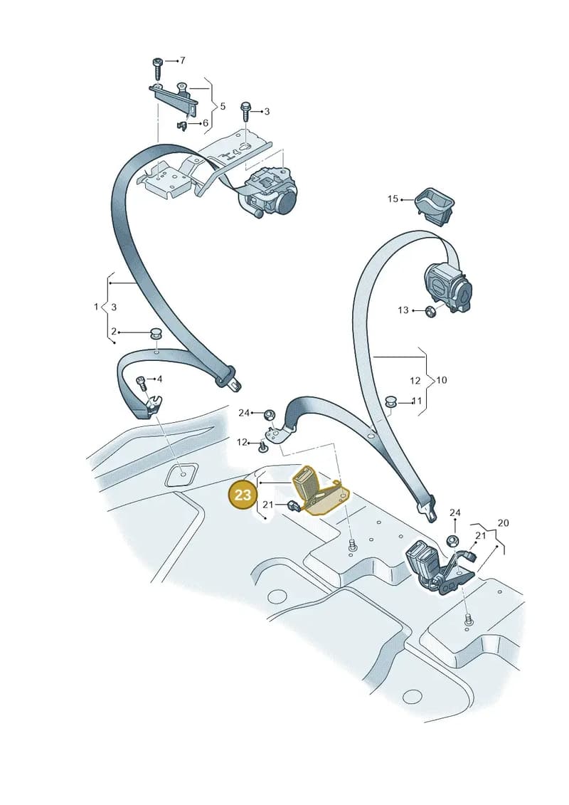 4KE857740MMNB — Audi Q8 e-tron (2018-2025) diagram 586857700, position 23