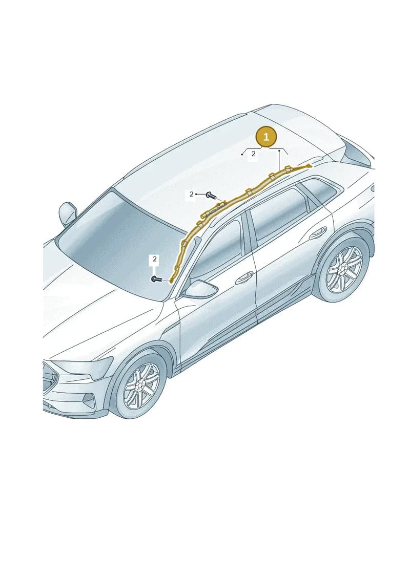4KE880741E — Audi Q8 e-tron (2018-2025) diagram 586880400, position 1