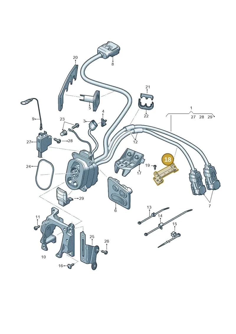 4KE915651B — Audi Q8 e-tron (2018-2025) diagram 586970120, position 18