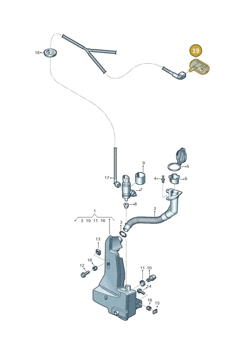 4KE955988B — Audi Q8 e-tron (2018-2025) diagram 586955010, position 19