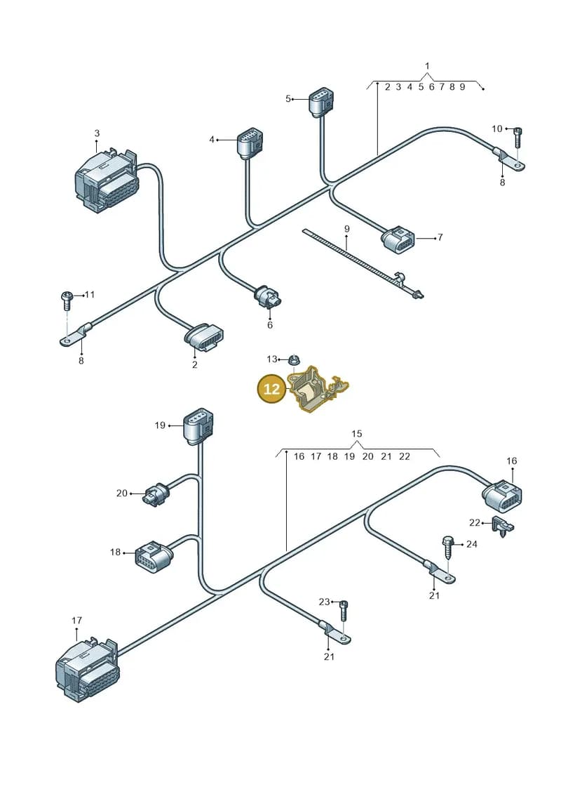 4KE971845H — Audi Q8 e-tron (2018-2025) diagram 586971050, position 12