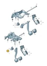 4KL723140B Audi Brake Pedal