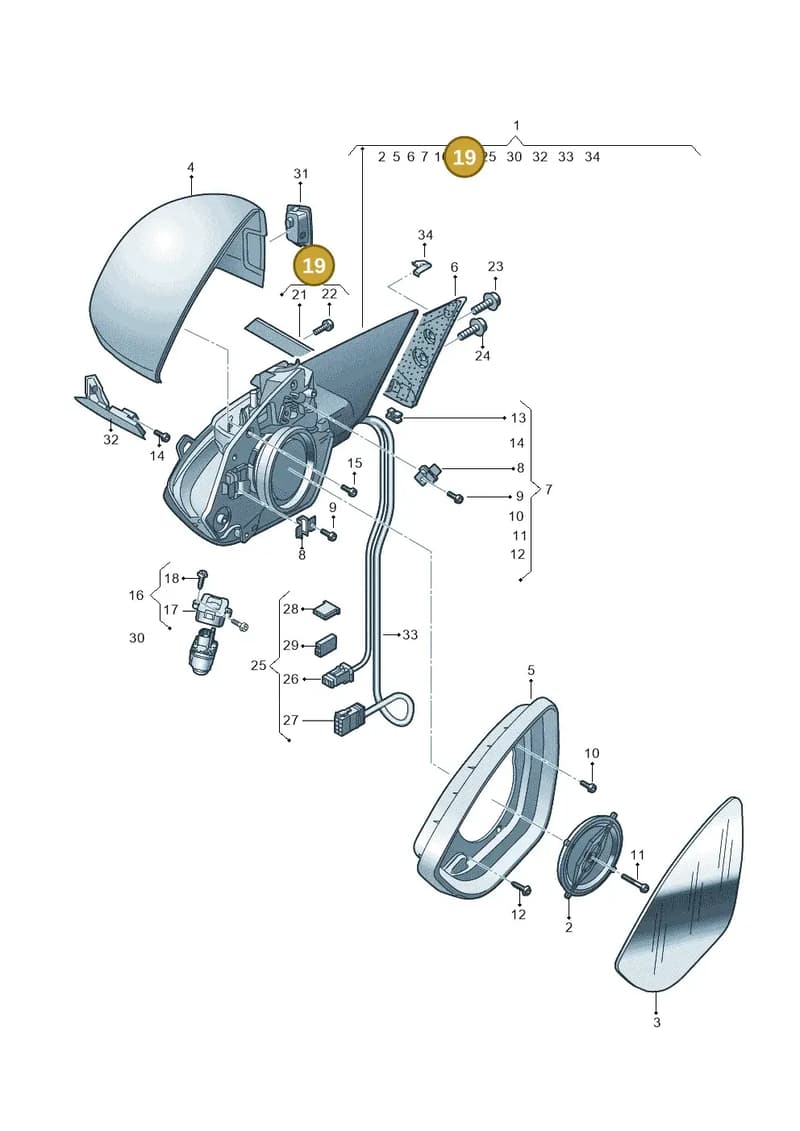4KL853460AT94 — Audi Q8 e-tron (2018-2025) diagram 586857400, position 19