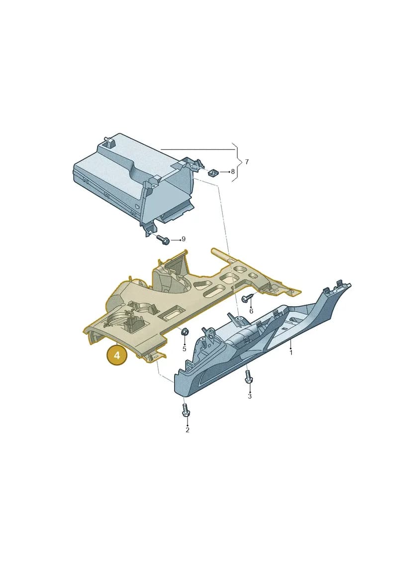 4KL8630834PK — Audi Q8 e-tron (2018-2025) diagram 586857250, position 4