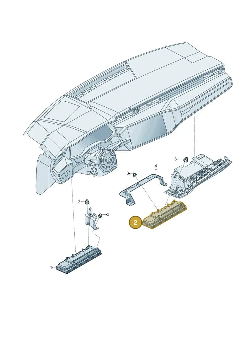 4KL880842E — Audi Q8 e-tron (2018-2025) diagram 435880300, position 2