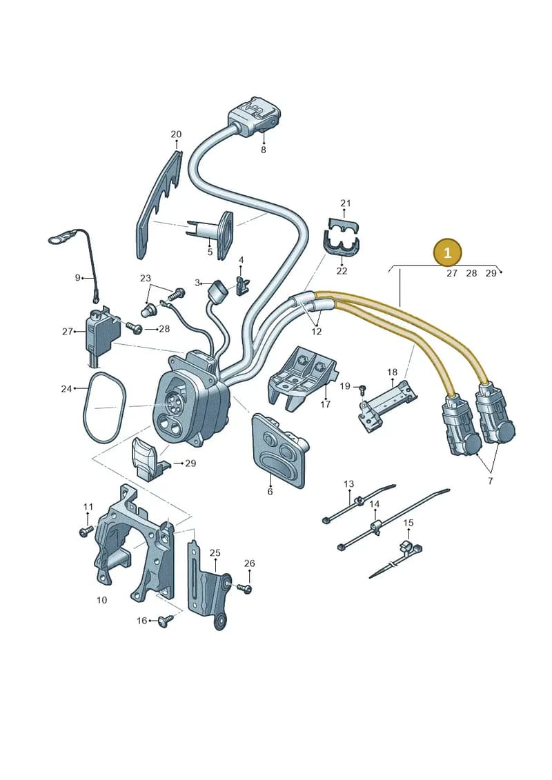 4KL971093BD — Audi Q8 e-tron (2018-2025) diagram 586970120, position 1