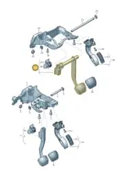 4KR723140A Audi Brake Pedal