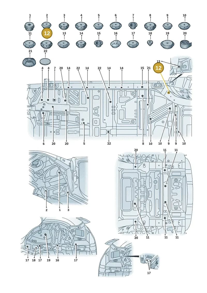 4KR805673 — Audi Q8 e-tron (2018-2025) diagram 586803035, position 12