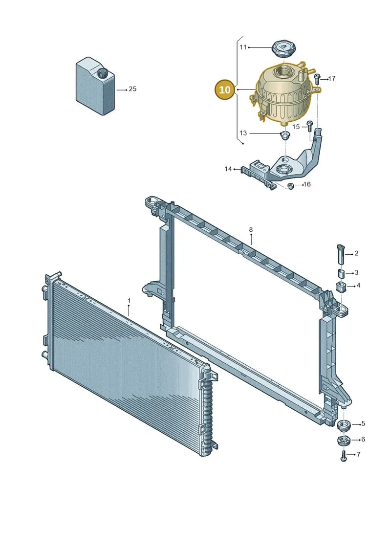 4KR819332A — Audi Q8 e-tron (2018-2025) diagram 586121000, position 10