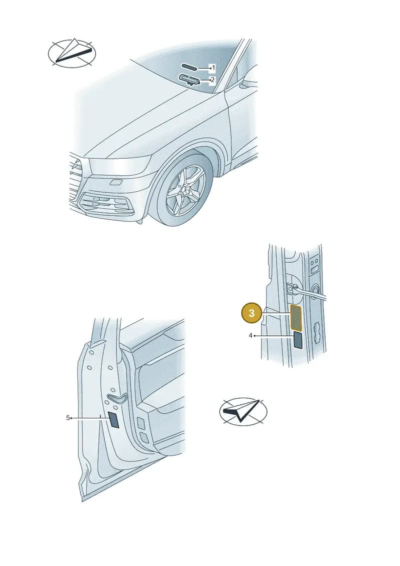 4L0000279AD — Audi RS6 Avant (2019-2025) diagram 435010200, position 3