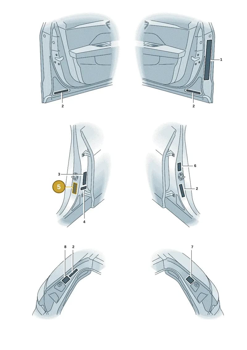 4L0000279B — Audi RS e-tron GT (2020-2025) diagram 4j1010020, position 5