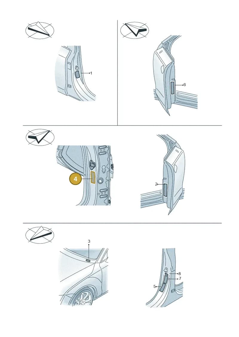 4L0000279F — Audi A3 Sportback (2016-2020) diagram 778010200, position 4