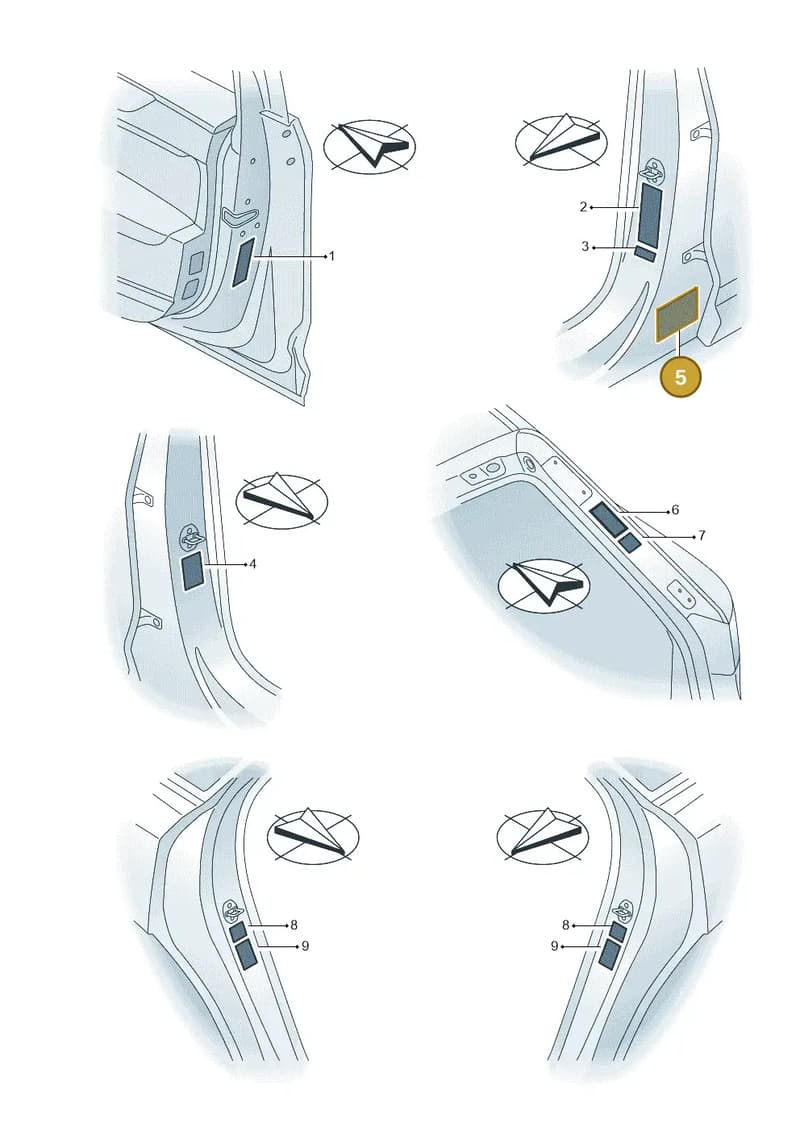 4L0000279P — Audi Q6 e-tron (2023-2025) diagram 586010200, position 5