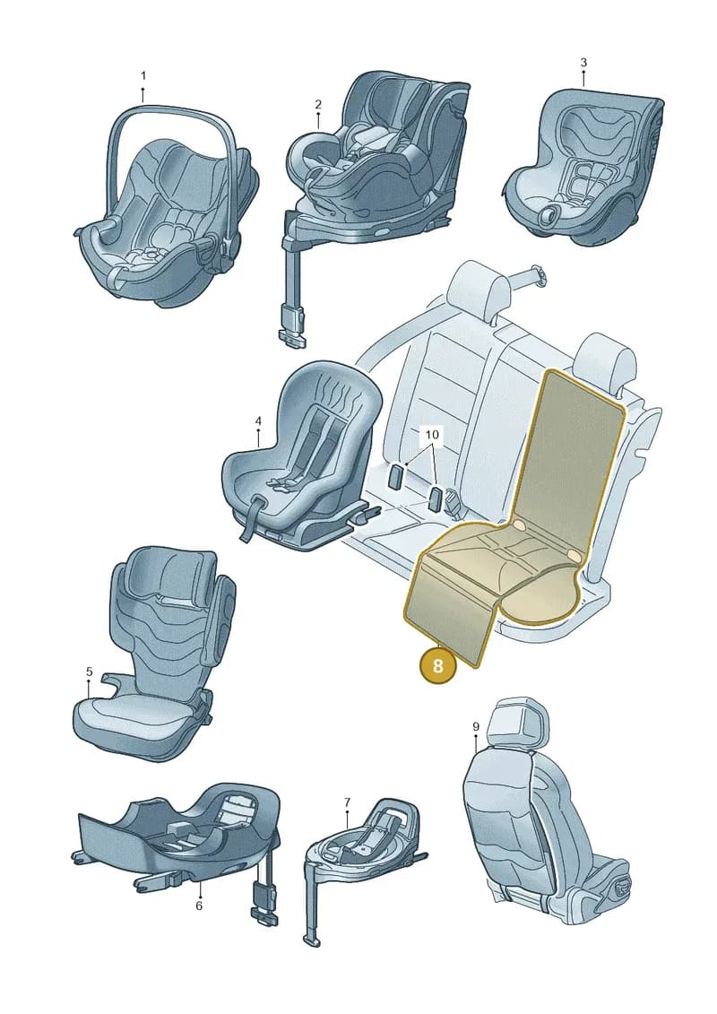 4L0019819A — Audi Q4 Sportback (2021-2025) diagram f5z019010, position 8
