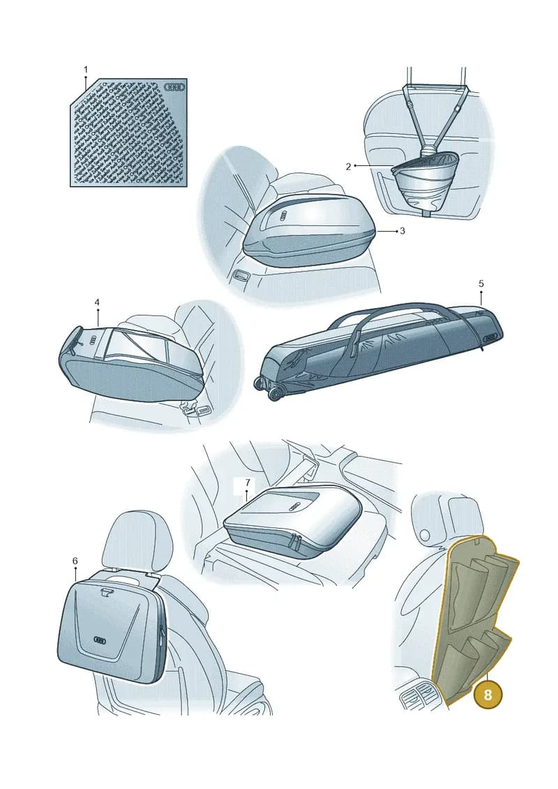 4L0061609A — Audi RS6 Avant (2019-2025) diagram 429061800, position 8