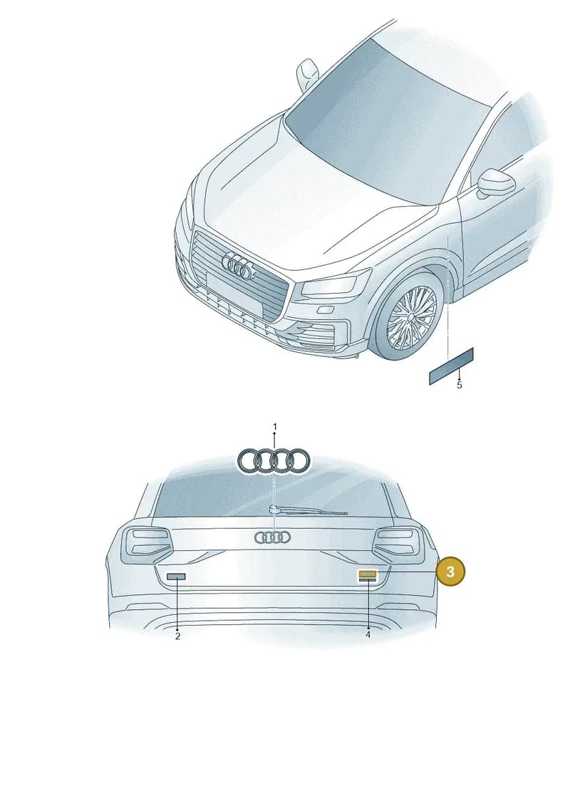 4L08537442ZZ — Audi Q2 (2016-2025) diagram 803853600, position 3