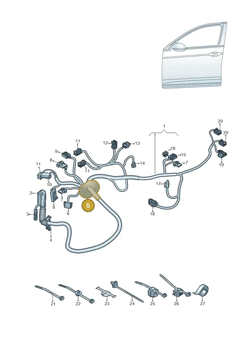 4L0971841P — SEAT CUPRA Tavascan (2023-) diagram 20h972033, position 5