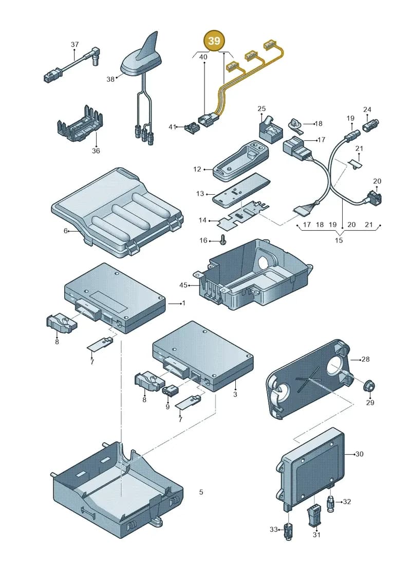 4L1035711J — Audi RS5 Coupe (2010-2015) diagram 620035550, position 39
