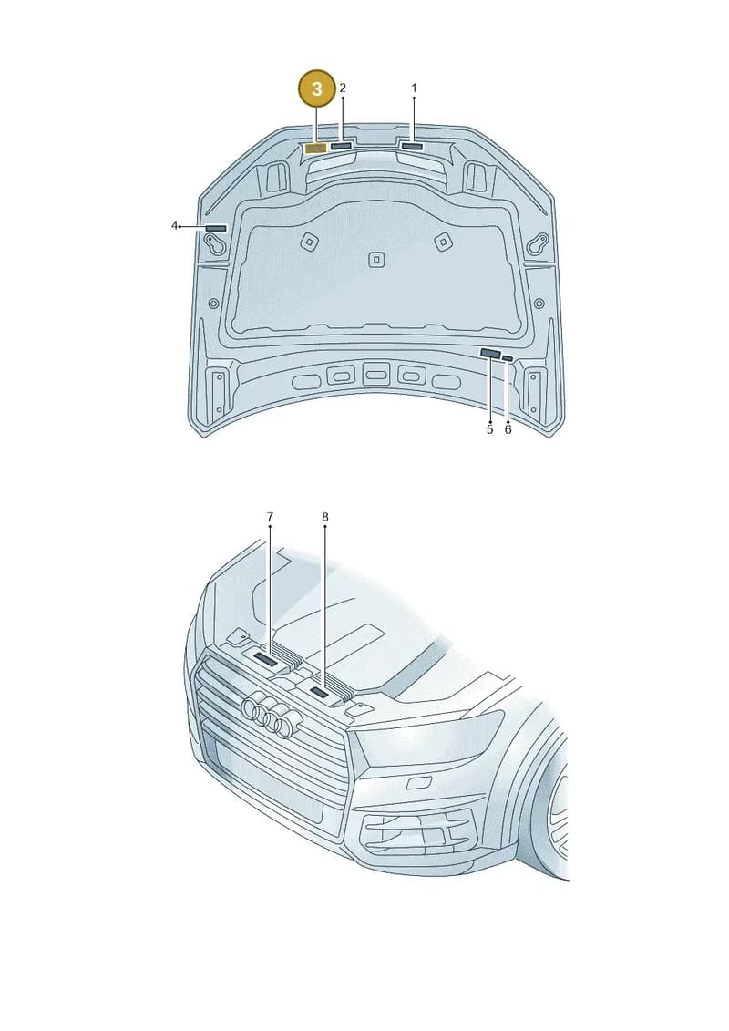 4M0010504N — Audi Q7 (2015-2025) diagram 859010100, position 3