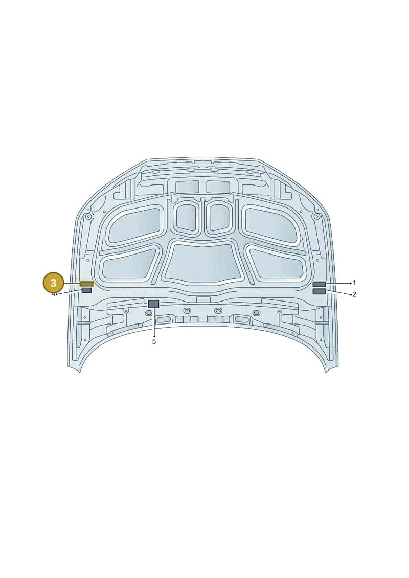 4M0010525C — Audi Q5 (2016-2025) diagram 849010100, position 3