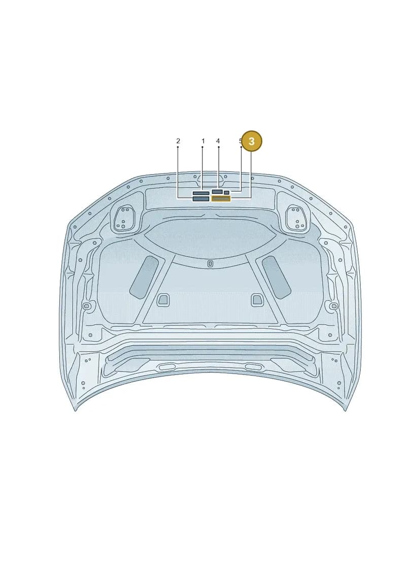 4M0010525D — Audi RS6 Avant (2019-2025) diagram 430010100, position 3