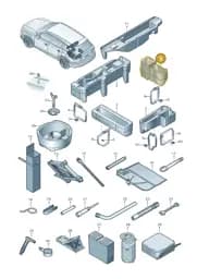 4M0012109J Audi Stowage Compartment