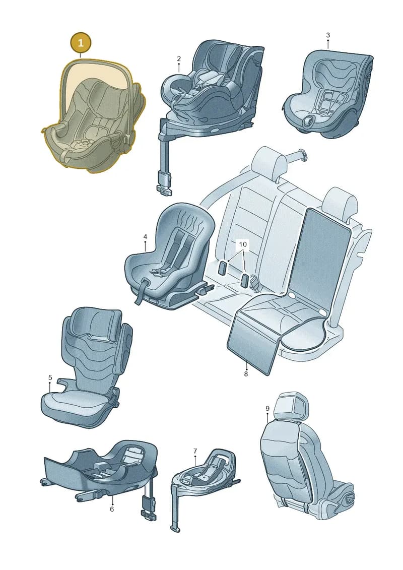 4M0019901A — Audi Q4 Sportback (2021-2025) diagram f5z019010, position 1
