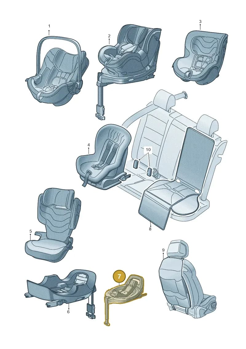4M0019907A — Audi Q4 Sportback (2021-2025) diagram f5z019010, position 7