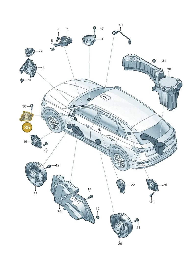 4M0035454B — Audi Q8 e-tron (2018-2025) diagram 586035350, position 35
