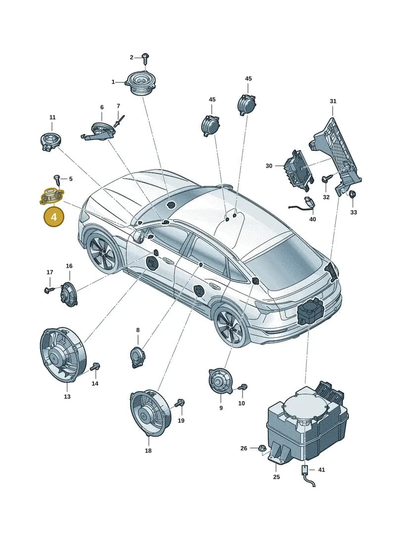 4M0035454B — Audi Q6 e-tron (2023-2025) diagram f5s035350, position 4