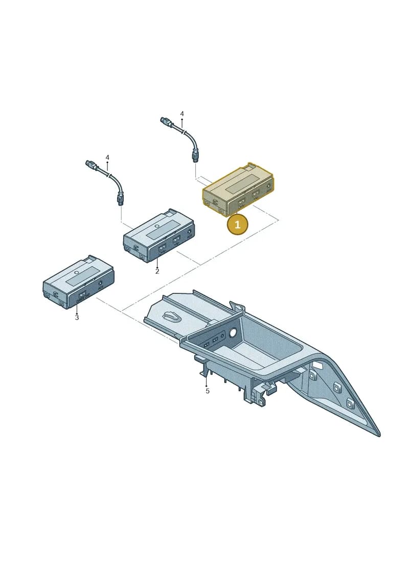 4M0035724A — Audi R8 Spyder (2015-2024) diagram 872035380, position 1