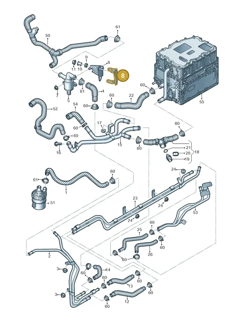 4M0121239C — Audi Q7 (2015-2025) diagram 859121520, position 8