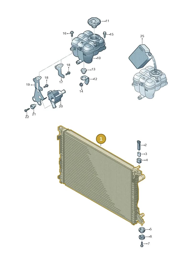 4M0121251L — Audi Q8 (2018-2025) diagram 859121790, position 1