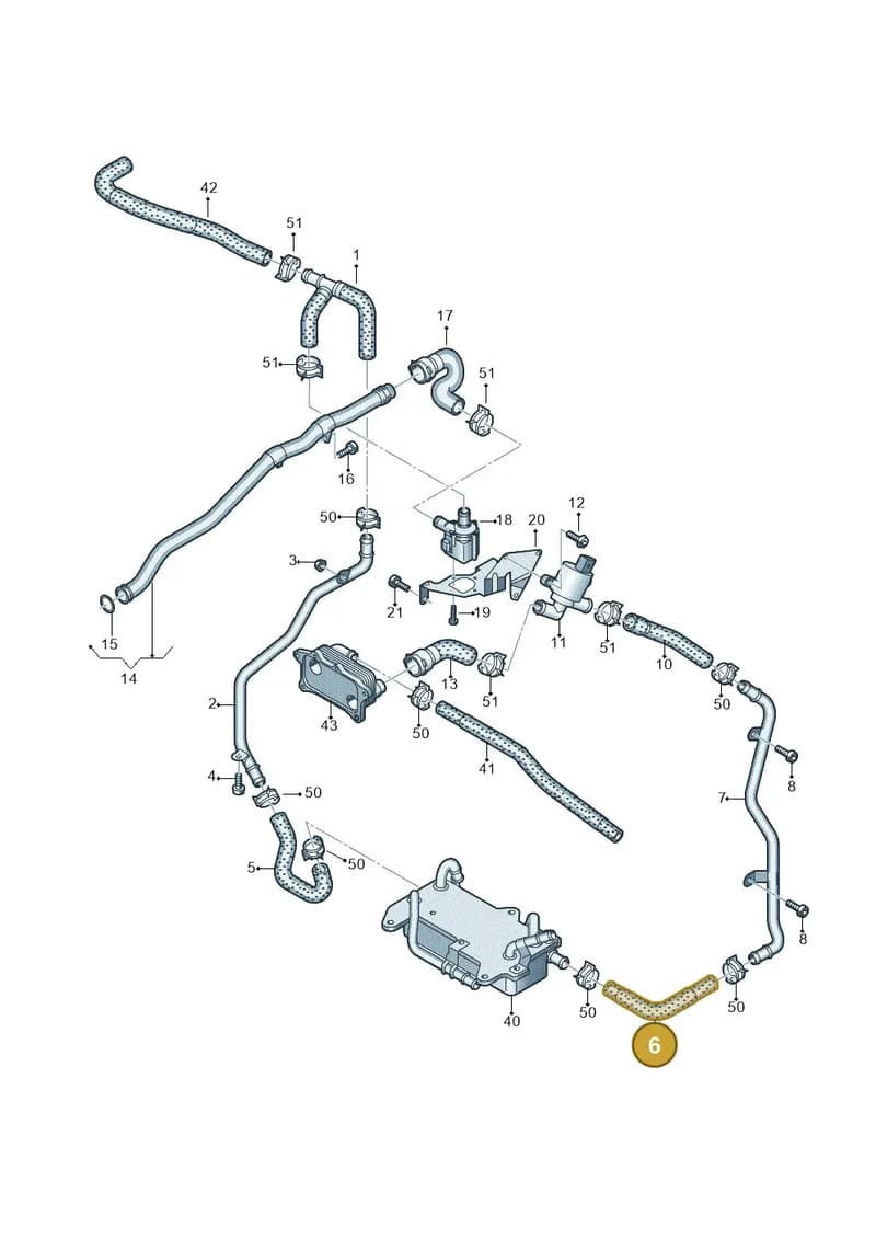 4M0121448AG — Audi Q7 (2015-2025) diagram 859121460, position 6