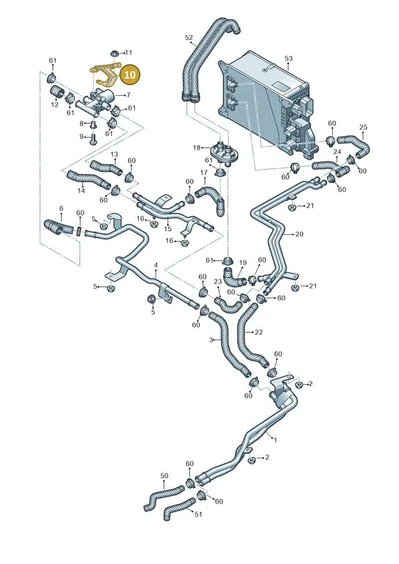 4M0121703 — Audi Q7 (2015-2025) diagram 859121530, position 10
